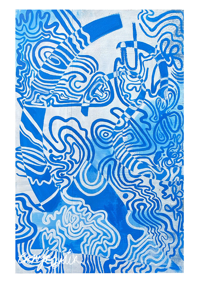 Original Art/Feeling Blue